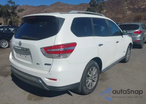 2014 Nissan Pathfinder Hybrid Sv z USA, uszkodzony, nr VIN 5N1CR2MN9EC646840